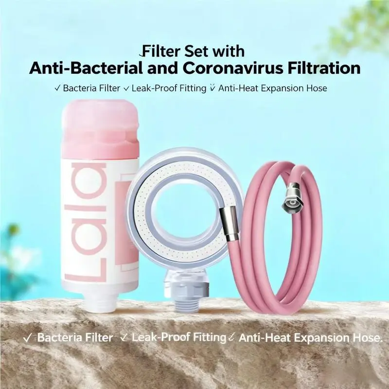 Fragrance-filtering shower heads say goodbye to ordinary showers, providing cleansing and fragrance in one step, suitable for the whole family.