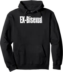 Ex - Bisexual Funny LGBT Gay Pride Pullover Hoodie - Ajitasirba Shop 74B0BQ248MM4
