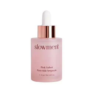 Slowment Pink Velvet Pore-tide Ampoule | 30 ml / 1.01 fl. oz. | Pore Care & Elasticity Boosting Ampoule