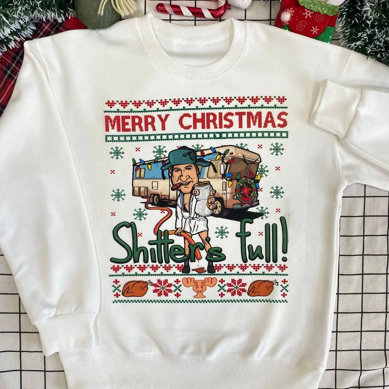 Shitters Full Christmas Vacation Sweatshirt Hoodie Shirt