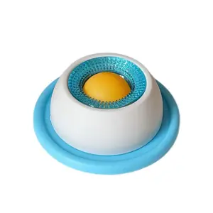 A Pet Licker Plate Wet Snacks Yogurt Lickers Slow Food Burns Energy Cleansing Mouth Suitable for Cats and Dogs -