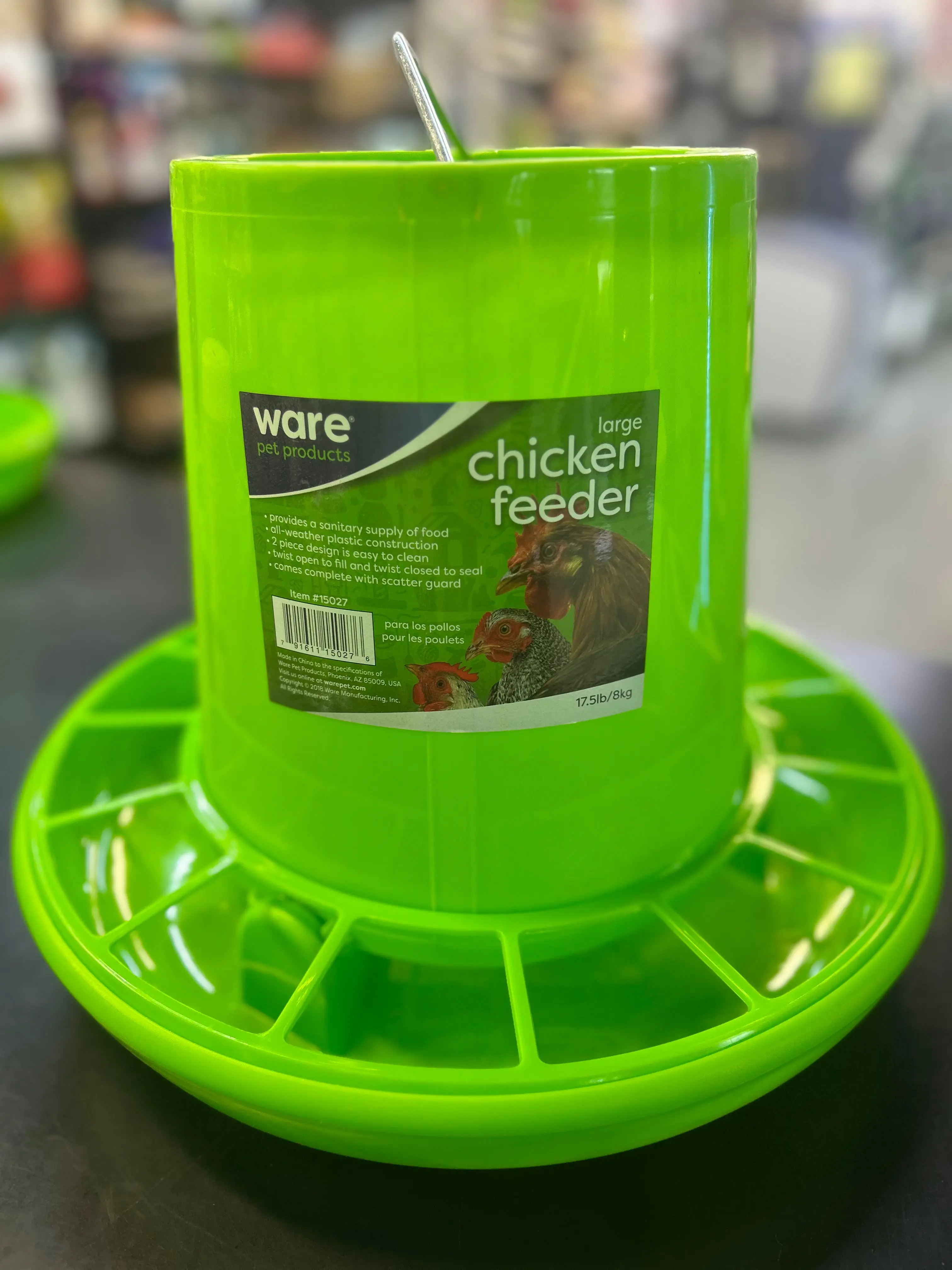 Ware 17.5lb Chicken Feeder Ware 17.5lb Chicken Feeder