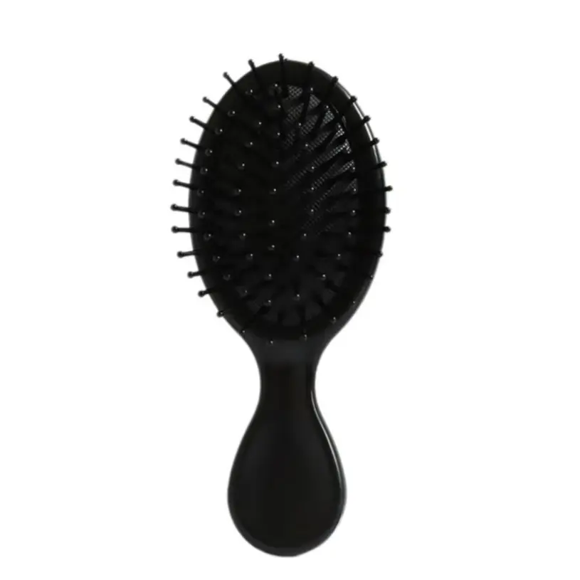 Portable Japanese Bristle Massage Comb, Suitable for Long Straight Hair, Plastic Material, Mini Travel Brush, Hair Grooming Brush, Gentle Scalp Care, Smooth Without Damage, Lightweight, Travel Hairbrush