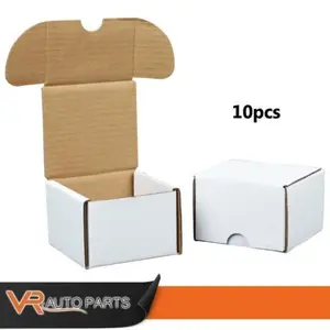 CROSSDESIGN 200 Count Max Pro Cardboard Baseball Corrugated Trading Card Storage Boxes 10PCS