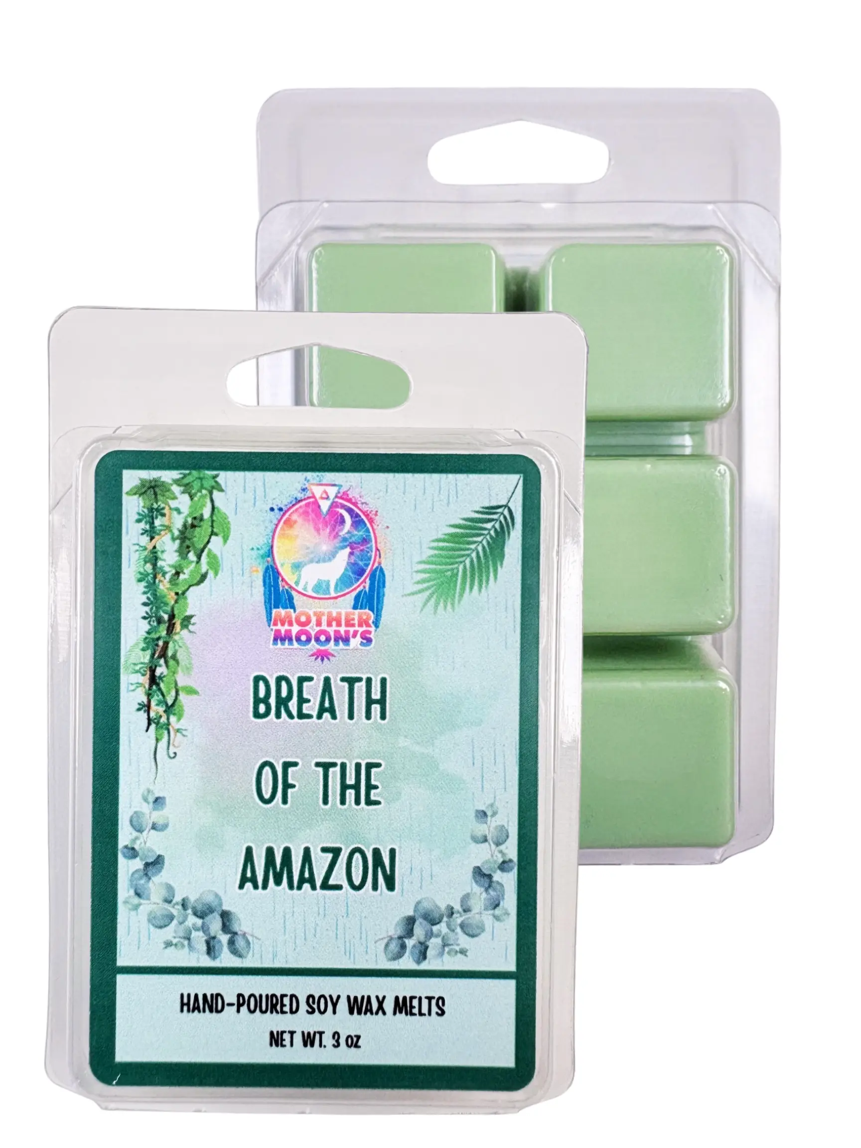 Mother Moon's - Breath of the Amazon - 3 oz Hand Poured Soy Wax Melts