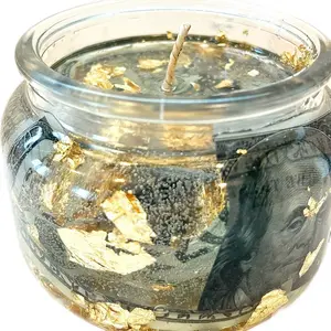 1 of a kind Money Candle Handcrafted & made with love #moneyhoney #benjaminfranklin #andrewjackson #goldbricks #uniquecandles #cutecandles #cutegifts #giftideas #homedecor #foryoupage #fyp #trending #viralcandles #selfcare #explorerpage #tiktok