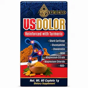 US Dolor Herbal Supplement with Turmeric – Joint & Mobility Support Formula – 60 Caplets