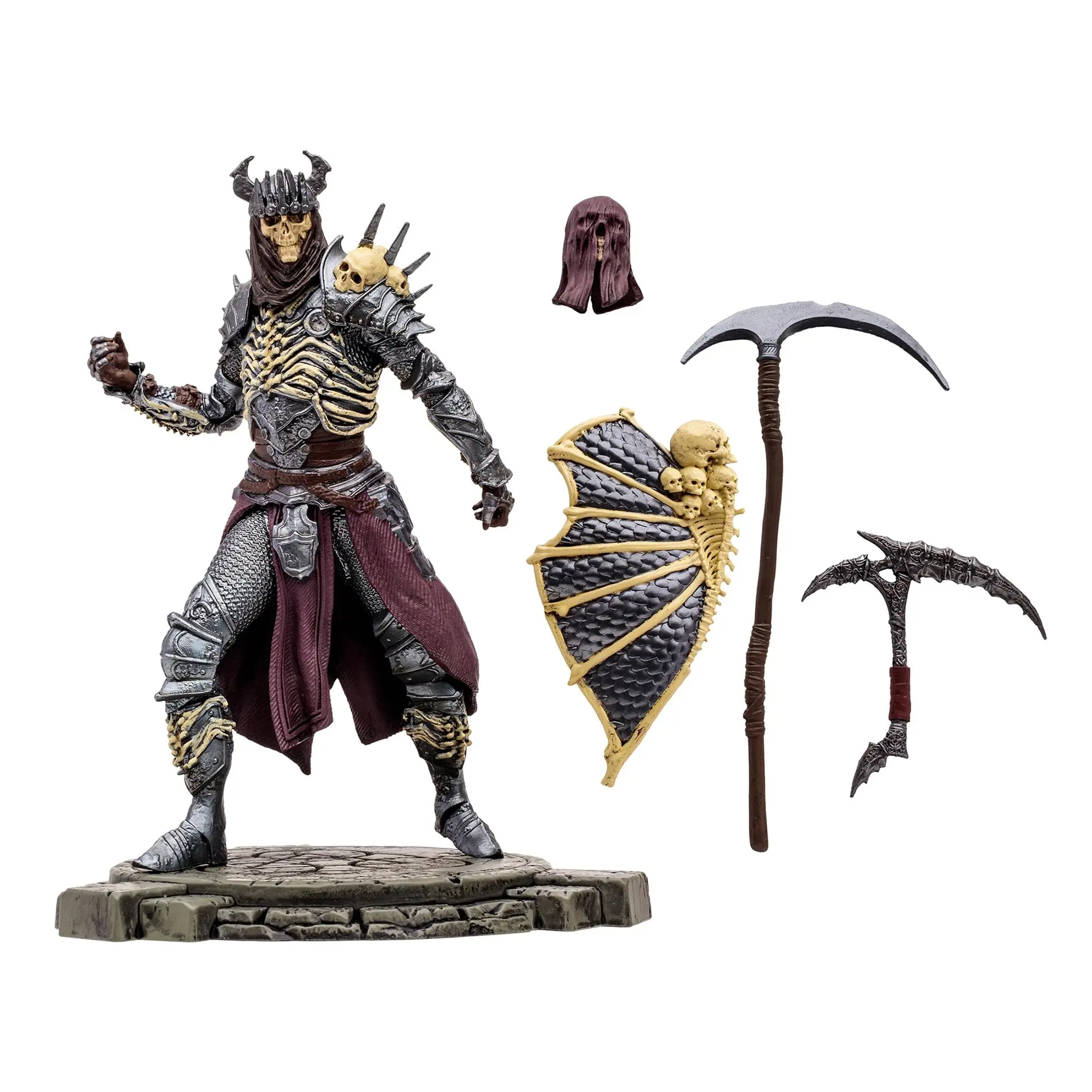 McFarlane Toys Diablo IV 6-in Necromancer Action Figure, Collectible Figurine, Action Figure Model for Necromancer Fans, Collectible Figure, Figurine Collectibles