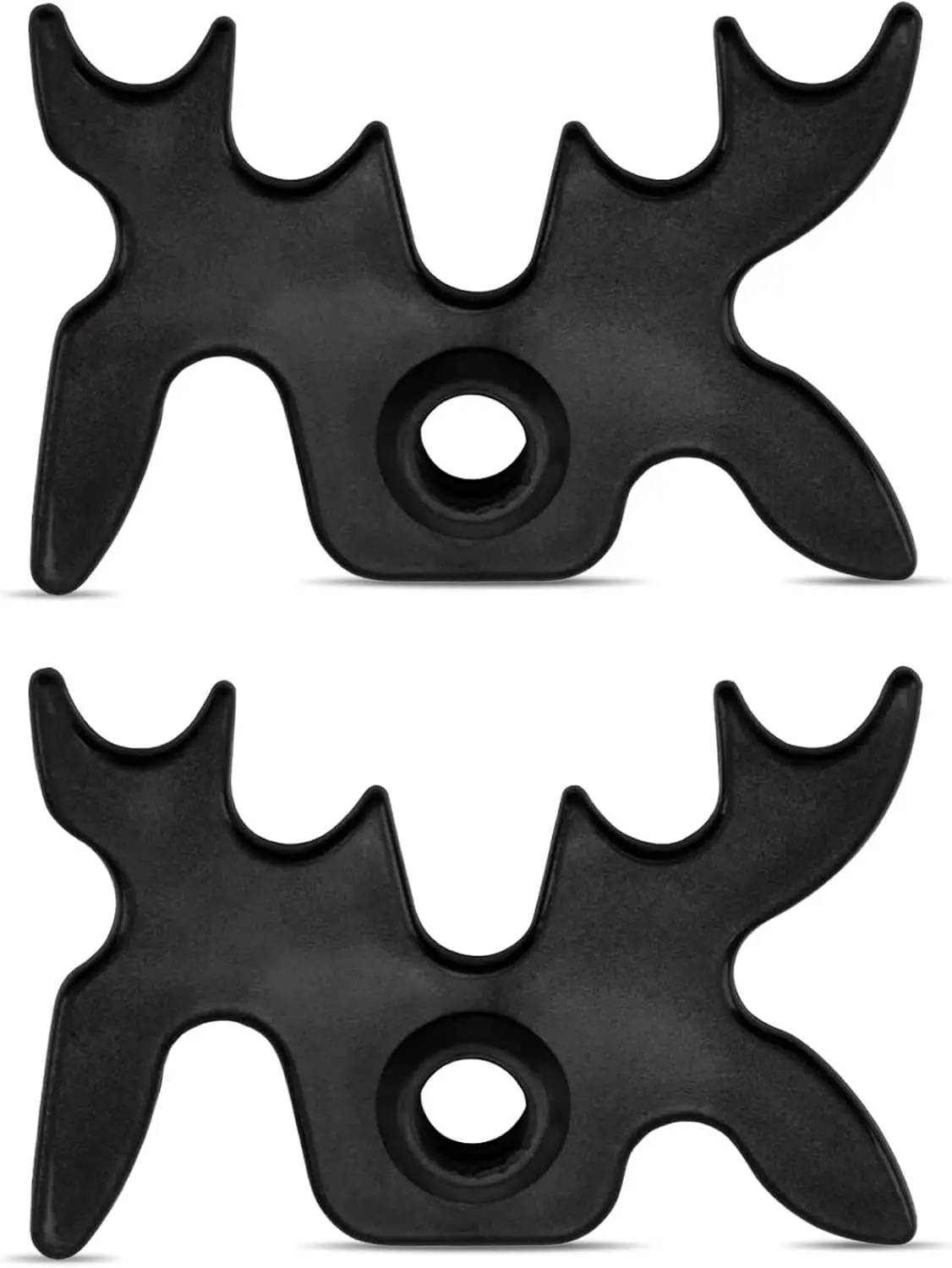 Slip-On Portable Moosehead Bridge Cue Rest - Plastic (Black)