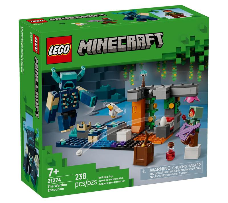 LEGO Minecraft The Warden Encounter CollectibleVideo Game Set