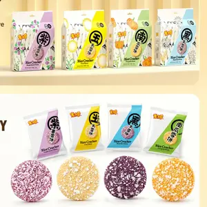 MIDUOQI Multigrain Rice Cakes 4 Flavors | Crunchy Non-Fried Healthy Snack
