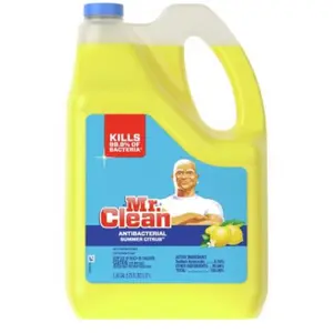 Mr clean antibacterial multi surface cleaner summer citrus 175oz