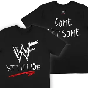 [SALE UP TO 45%] WWF 1998 Attitude Era Come Get Some WCW ECW Invasion WWF Logo Shirt S-5XL , Graphic Tee, Gift For Him, Gift For Fan, Gift For All