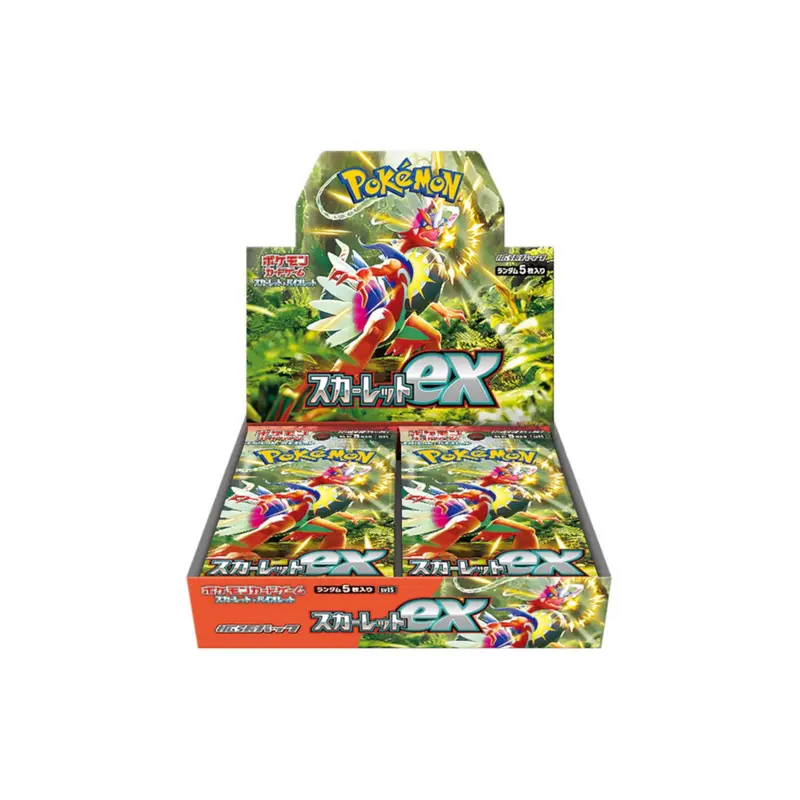 pokemon japanese violet ex booster box (1 Pack) Card Game TCG Scarlet & Pack SV1V Violet (5 Cards Per Pack) : Toys & Games Scarlet ex expansion Pokemon Card Game Scarlet &