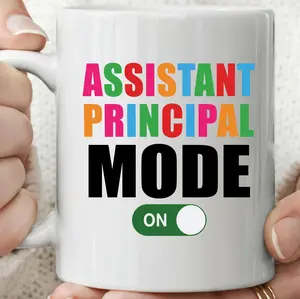 Assistant Principal Coffee Mug, Back to School Gift, Education Leader Mug, School Staff Gift, Teacher Appreciation Mug, Principal Gift