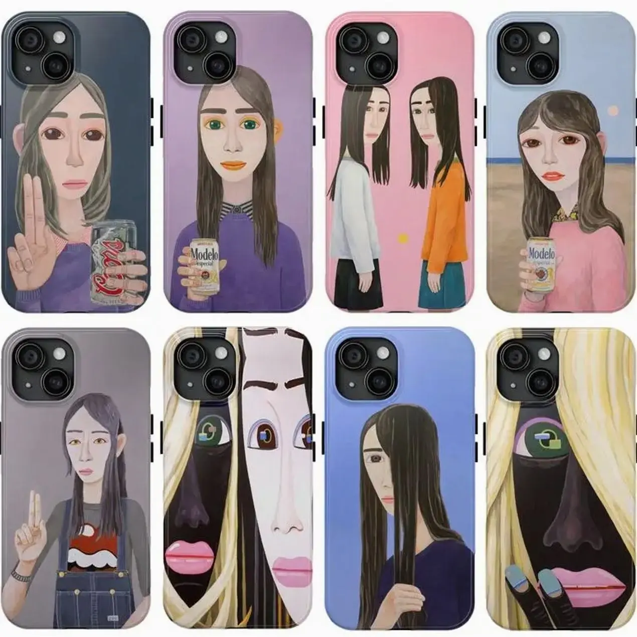Raf Simons x Brian Calvin Phone Case, Perfect Art Gift For Him Her Cover Compatible with iPhone X, 11, 12, 13, 14, 15, 16, 17 Plus Pro Promax & SS Galaxy S21-26 Series