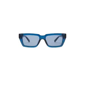 Le Specs Nocturnal Habit Sunglasses in Midnight & Midnight Flash Mirror