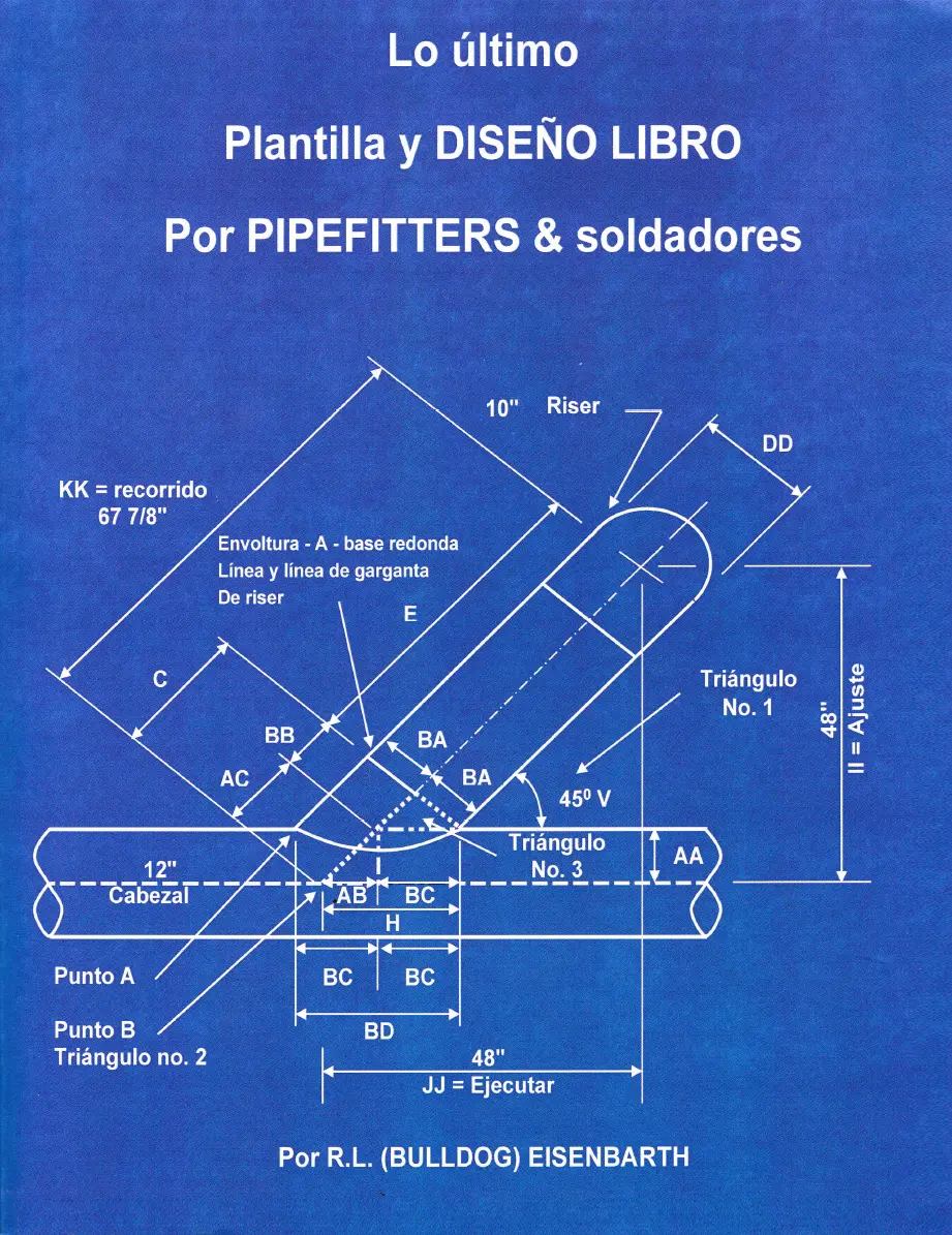 La Ultima Plantilla Y Diseño Libro Para Pipefitters Y Soldadores