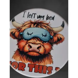 Cow car coasters
