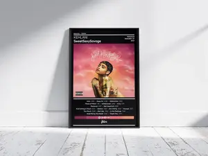 Kehlani SweetSexySavage Music Album Art Print Vintage Style Unframe Poster