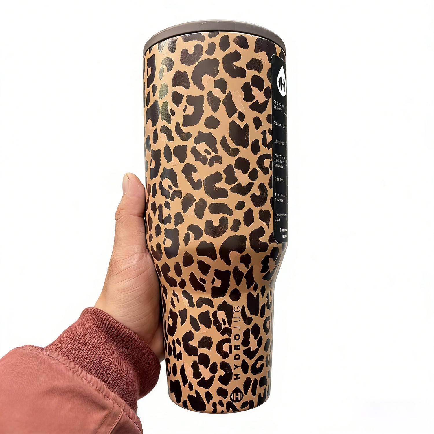 HydroJug Rodeo 40oz Leopard Print Limited Edition Insulated Water ...