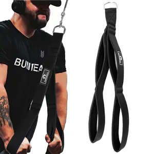 Tricep Rope Cable Attachments Rope for Gym, 1 Count Workout Rope Cable with 4 Anti-slip Handles, Exercise Gym Equipment for Home, Lifting Strap, Calisthenics Tools, Fitness Equipment, Boyfriend Gift, Home Gym Kit, Gym Accessories, Workout Band