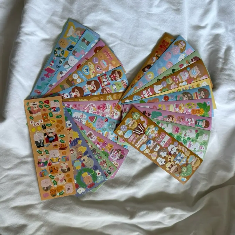 15 Sticker Sheet Set - Includes Variety of Designs