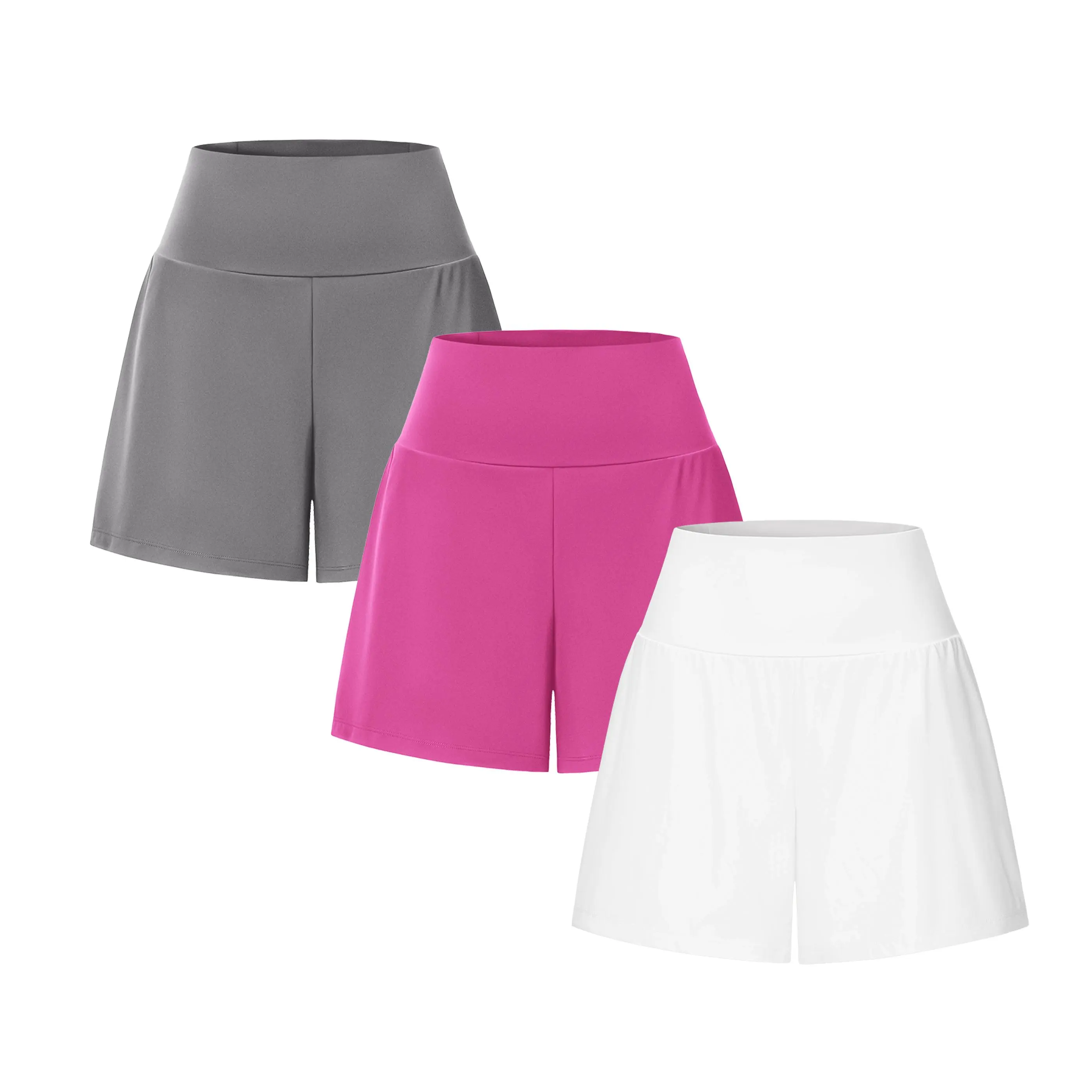 Steeple Gray+White+Fuchsia Fedora