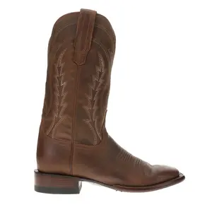 Tecovas Mens The Doc Square Toe  Casual Boots Mid Calf - Brown
