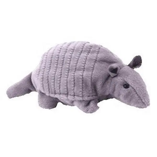 TY Beanie Baby - TANK the Armadillo (4th Gen hang tag) (8 inch) (1995) MWMTs
