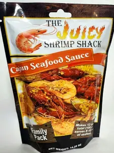Juicy Shrimp Shack Cajun Seafood sauce, Cajun Dipping Sauce, Cajun Seasoning Sauce Mix, seafood boilundefined