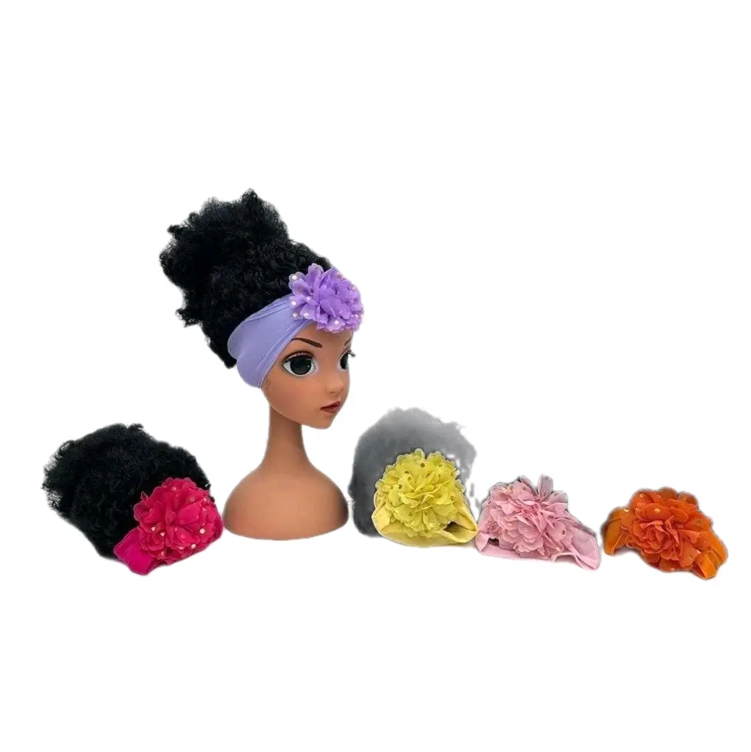 Little Girl Wig Waterproof Soft Realistic Comfortable Fit for Costume Dress-Up Playtime