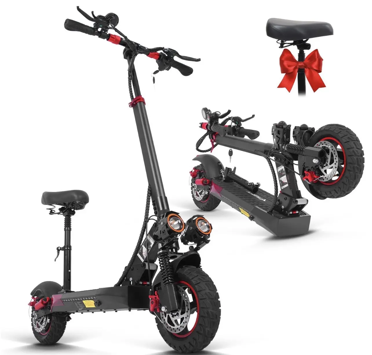 FREEBOY J01 Folding Electric Scooter for Adult 1200W 48V15.6AH
