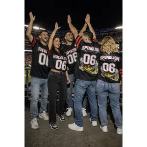 Hueva York - Boxy football jersey