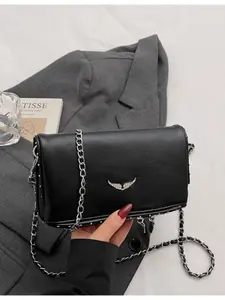 Women's Unique Handbag 2026 New Fashion Versatile Chain Shoulder Bag, Simple Crossbody Small Square Bag, Fashionable Crossbody Bag, Stylish and Practical