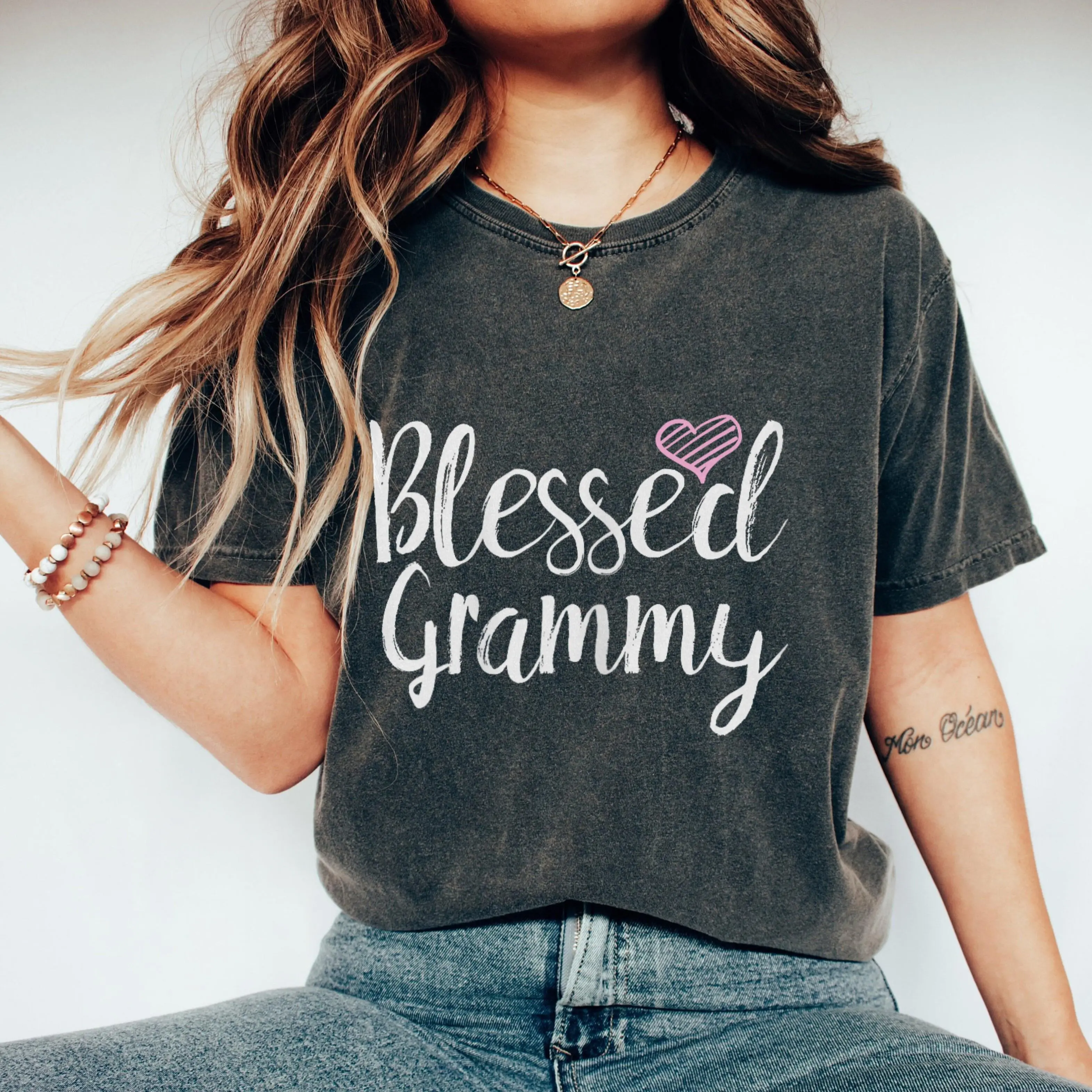 Blessed Grammy T-Shirt, Grandma gift Shirt