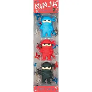 Ninja Puzzle Erasers - Set of -- Ooly, Other Merchandise