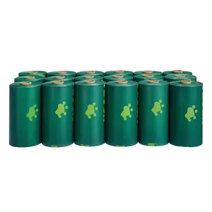 Biodegradable Dog Poop Bags, 270-Count 13x9 in Sturdy Thick HDPE Refill Rolls, Leak-Proof Unscented Pet Waste Bags for Dogs, Dispenser Not Included