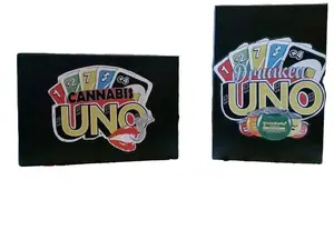 Fantasies Unfolded Enterprises Board Game "Cannabis Uno" - Unique Design with Themed Boxes