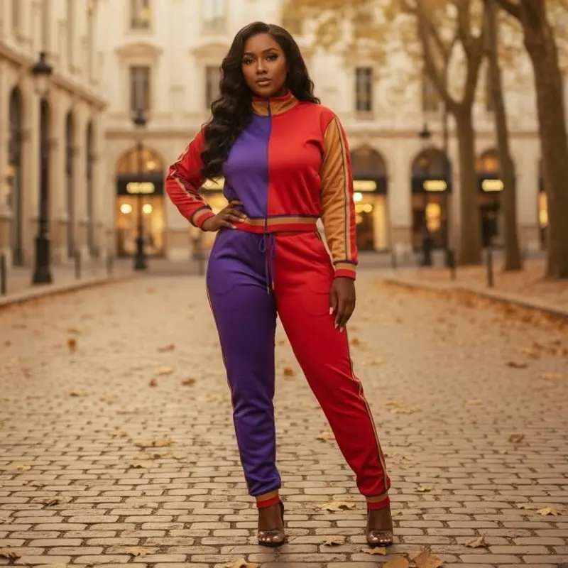 2-Tone Front/2-Tone Back Cropped Track Set