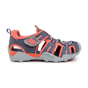 Pediped Canyon Flex Aged Navy Quick-Dry Sandals for Kids Comfortable & Protective for Hiking Beach Pool Activities Approved by APMA