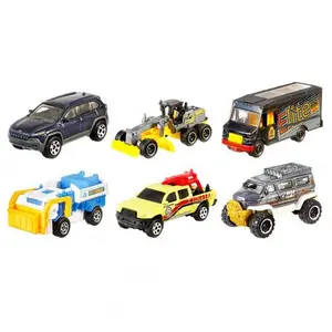 212 MAIN Collectible Kids Matchbox Model Cars 24-Piece Variety Pack - Farm Animal & Poultry Supplies Toys with Realistic Designs, Rolling Wheels, Authentic Decos