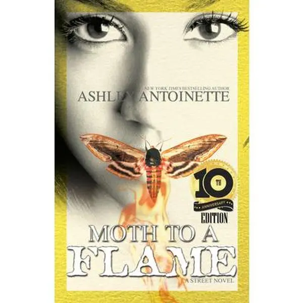Moth to a Flame - 10th Anniversary Edition, Romance Literature Book, Ashley Antoinette Novel, Paperback