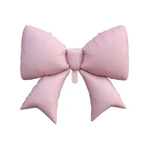 2 Large Bow-Shaped Balloons, Bow-Themed Party Decorations: Elegant bow-shaped balloons perfect for bow-themed Mother’s Day, birthday parties, weddings, and engagement parties