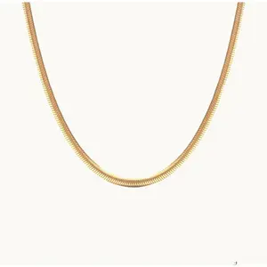 Herringbone Snake Necklace / Choker (2 styles)