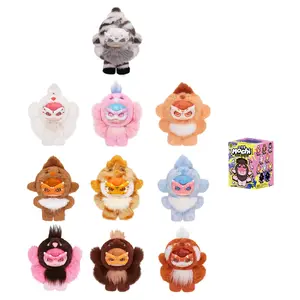 【TOPTOY】Mochi Little Monster Series Vinyl Plush Blind Box, Cute Figures, Desktop Ornament, Collectible Toys, Birthday & Holiday Gift