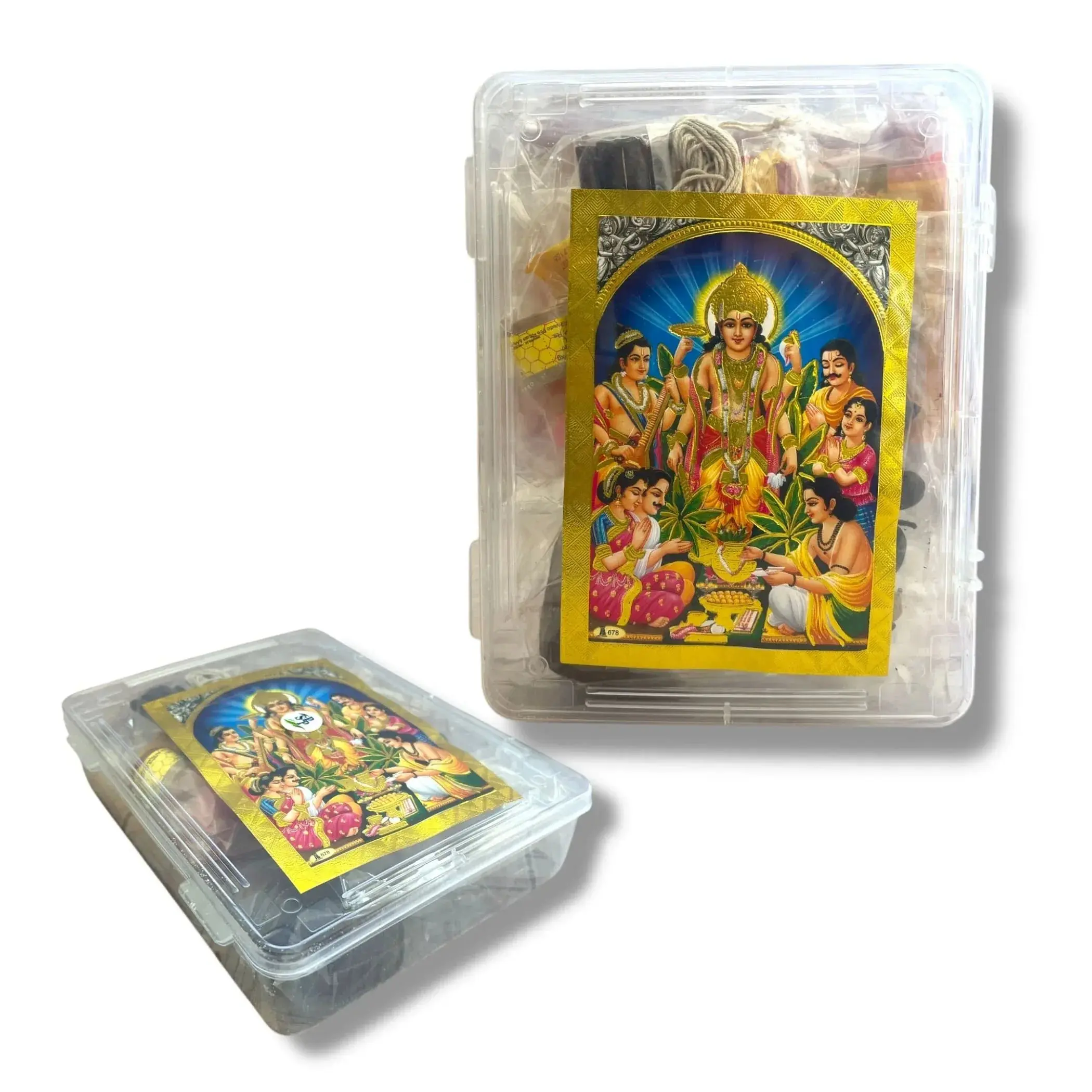 Sacred Satyanarayan Pooja Kit | Complete Samagri Set for Diwali, Housewarming & Auspicious Rituals | Invoke Blessings & Prosperity
