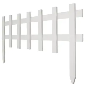 Greenes Fence RC 75W 18 in. x 3 ft. White Deluxe Cape Cod Picket Fence