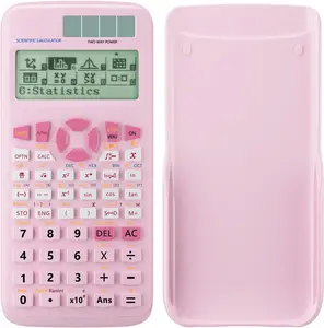Scientific Calculators,  Solar Calculators with 4-line Display,10+2 Digits and 552 Function Calculator,School Supplies for Middle High School and College Students ()