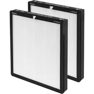 TZ-K2 Air Purifier Replacement Filter, 3-in-1 HEPA High-Efficiency Activated Carbon Filter, TZ-K2-A, 2 Pack